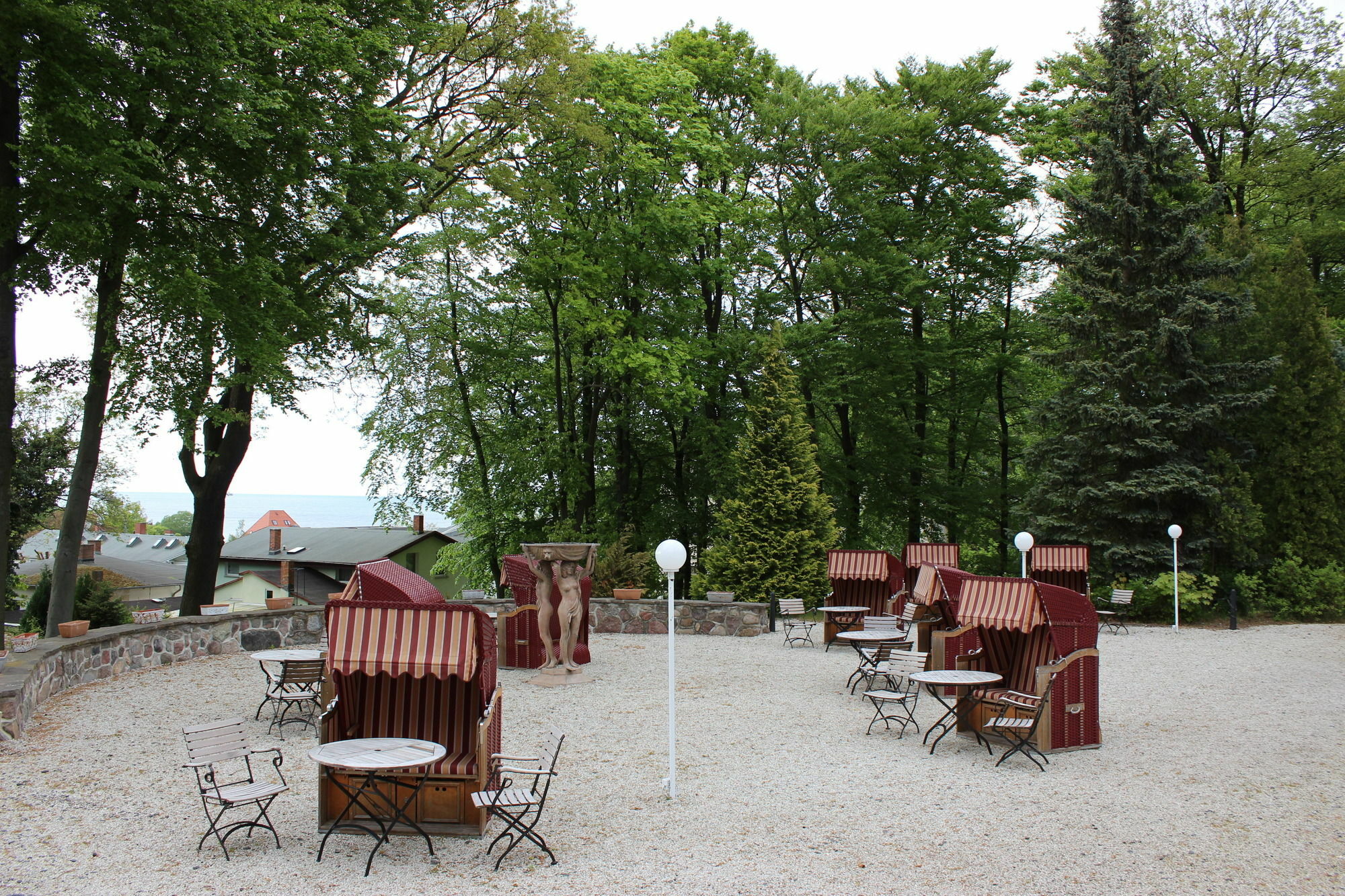 Meeressterne Hotel Weisses Schloss Heringsdorf Dış mekan fotoğraf